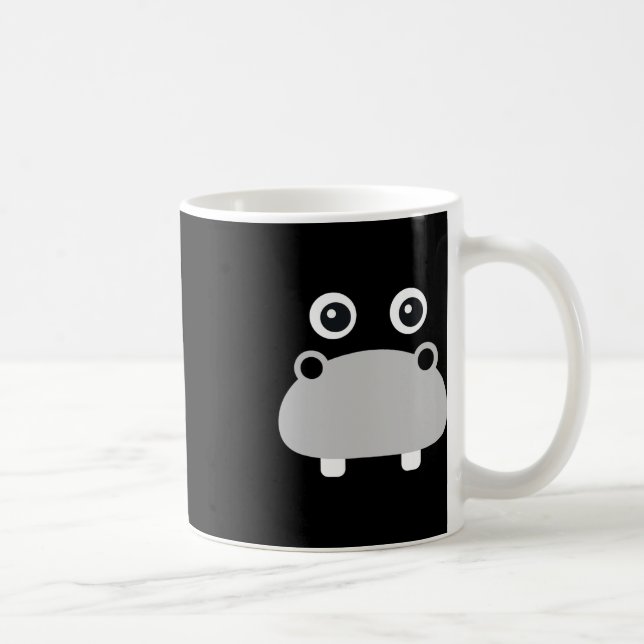 Mug Kawaii Hippo Face Costume Halloween facile garçons (Droite)