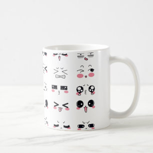 Mug kawaii kaomoji