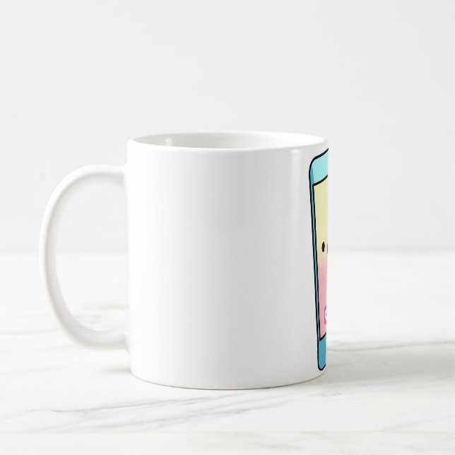Mug Kawaii Smartphone (Gauche)