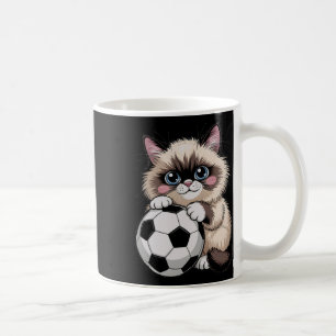 Mug Kawaii Soccer Birman Juste une fille qui aime les