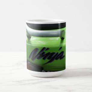 Mug Kawasaki Ninja ZX-6R moto verte, moto de route