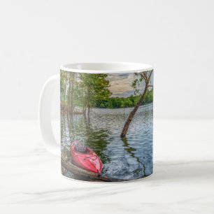 Mug Kayak Flottant Sur Le Lac Table Rock