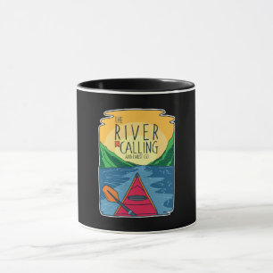 Mug Kayak - River Appelle Et Je Dois Y Aller