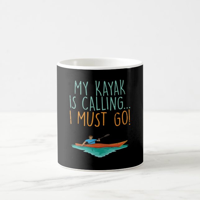 Mug Kayaking Kayak cadeau (Centre)