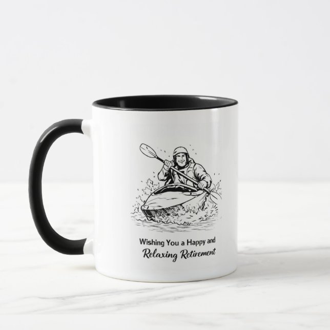 Mug Kayaking retiree (Gauche)