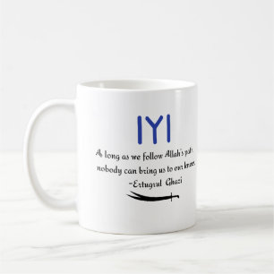 Mug Kayi Ertugrul Ghazi Citation sur le chemin