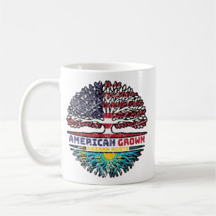 Mug Kazakh American Tree Roots
