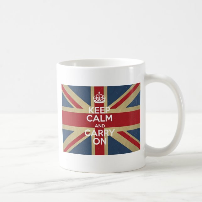 Mug Keep Calm and Carry (Droite)