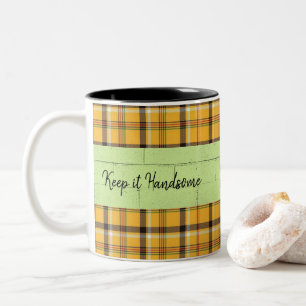 Mug Keep it Handsome Plaid