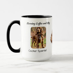 Mug Keepsaké Photo Cocker Spaniel Personnaliser