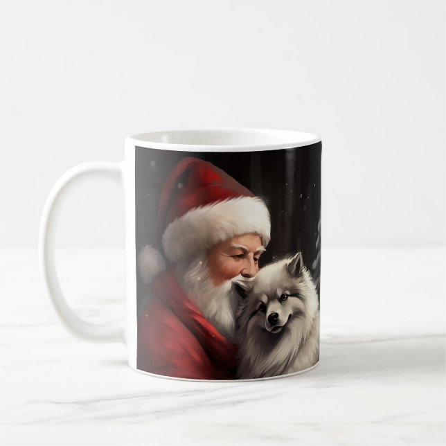 Mug Keeshony Avec Noël Festif Du Père Noël (Gauche)