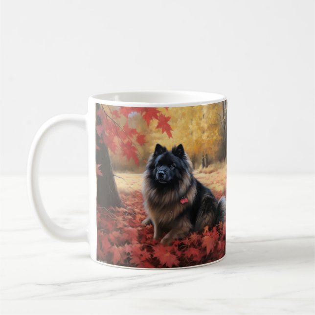 Mug Keeshony en automne Leaves Fall Inspire (Gauche)