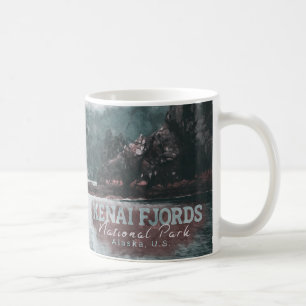 MUG KENAI FJORDS WATERCOLOR - ALASKA ÉTATS-UNIS