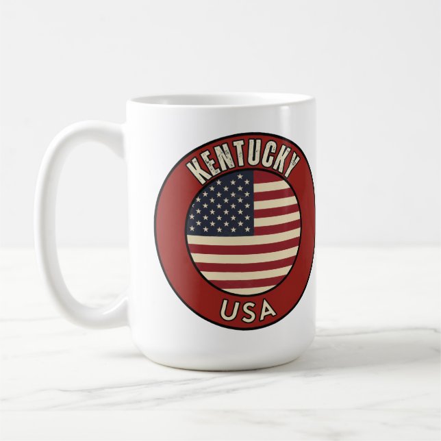 Mug Kentucky United States of America (Gauche)
