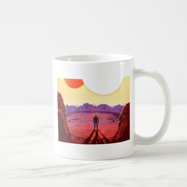 Mug Kepler Space Voyage Destination Planète Aventure (Droite)