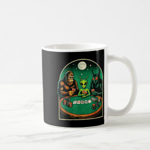 Mug Ker Shirt Hommes Femmes Bigfoot Alien Mothman Joue