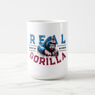 Mug Kevin's Corner REAL GORILLA Visage Peindre le drap