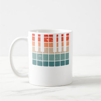 Mug Keyboard Theme Vintage Piano Keys