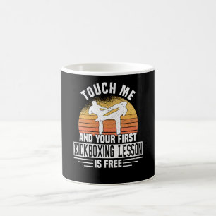 Mug Kickboxer Kickboxer Martial Arts Boxer Sparring