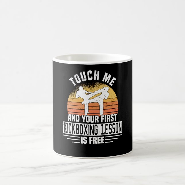 Mug Kickboxer Kickboxer Martial Arts Boxer Sparring (Centre)