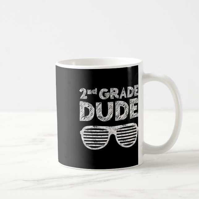 Mug Kids 2nd Grade Dude Second Grade Byck To School  (Droite)