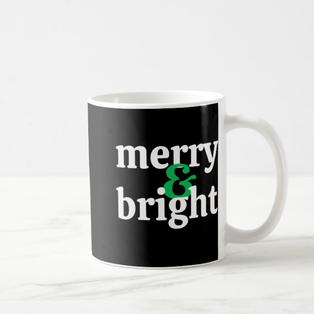 Mug Kids Merry Bright Christmas T Shirt  (Droite)