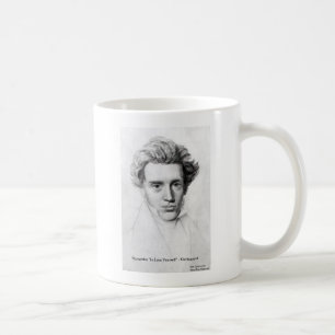 Mug Kierkegaard "S'aimez Vous-Même" Citations Amour Ca