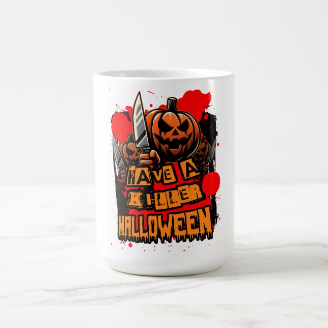 Mug Killer Halloween Citrouille (Centre)