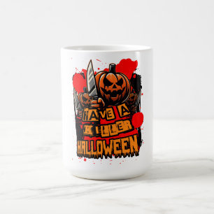 Mug Killer Halloween Citrouille