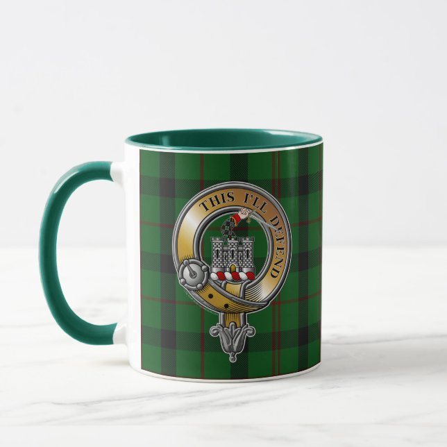Mug Kincaid Tartan & Badge (Gauche)