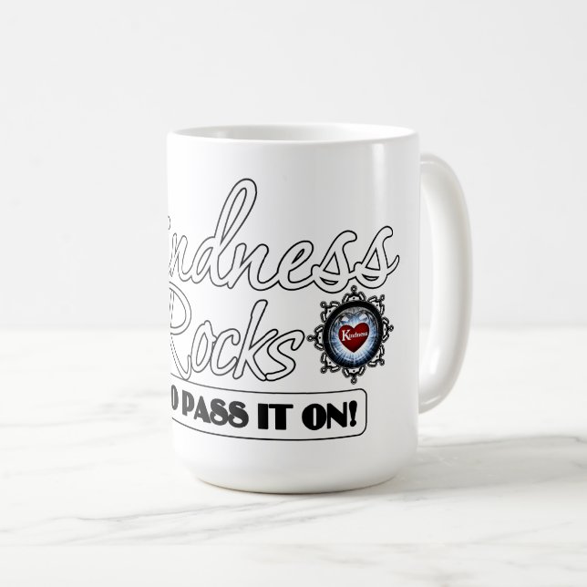 Mug Kindness Rocks (Devant droit)