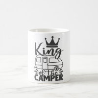 King Of The Camper Drôle Citation Camping Dit :