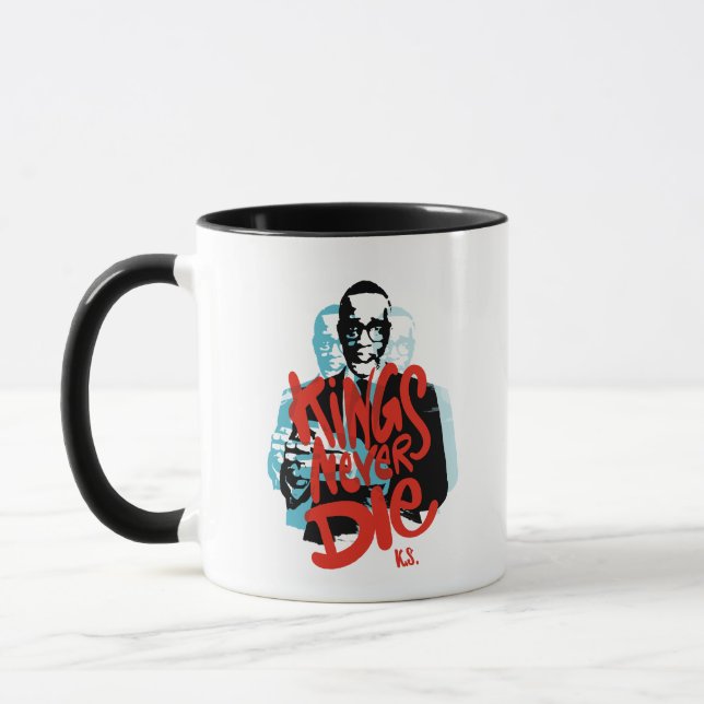 Mug Kings Never die, hommage à Kevin Samuels T-Shirt (Gauche)