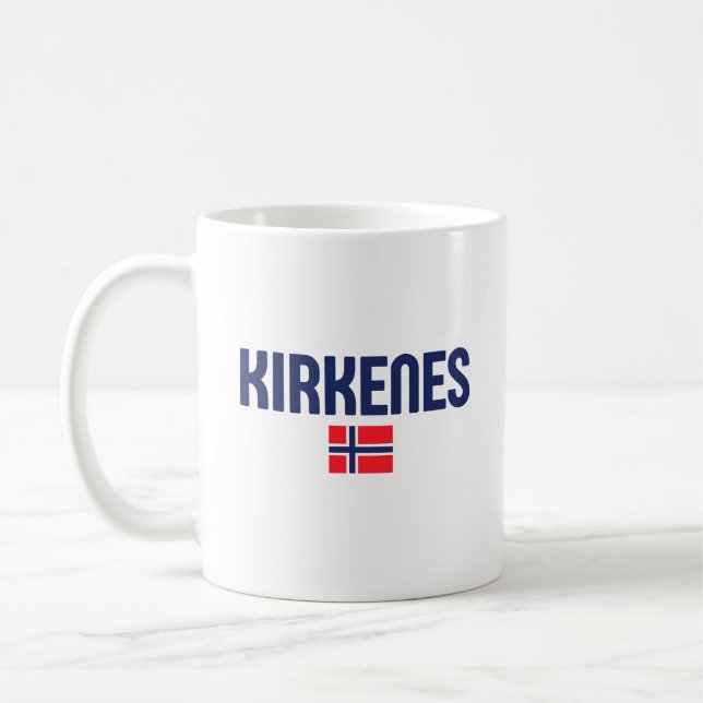 Mug KIRKENES Norvège (Gauche)