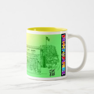 MUG: "KITE SHOP" Two-Tone COFFEE MUG