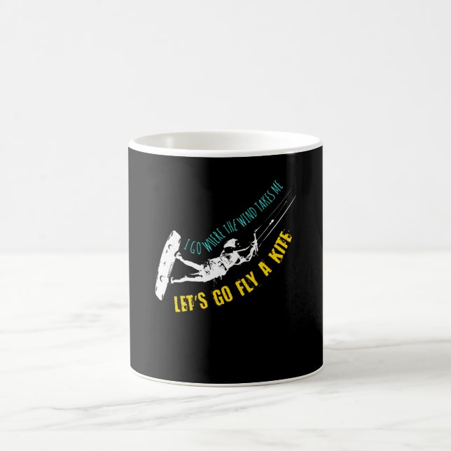 Mug Kitesurf Voler Un Kite Kiteboarding (Centre)