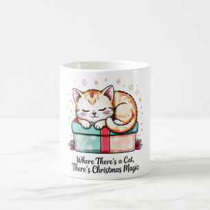 Mug Kiton endormi réconfortant - Cadeau pour amateur d