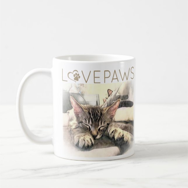 Mug Kitten endormi  (Gauche)