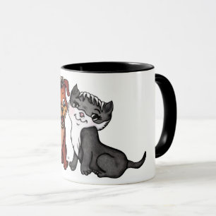 Mug Kitty et Puppy