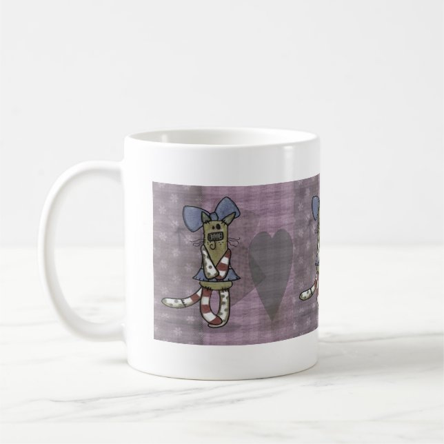 Mug Kitty primitif (Gauche)