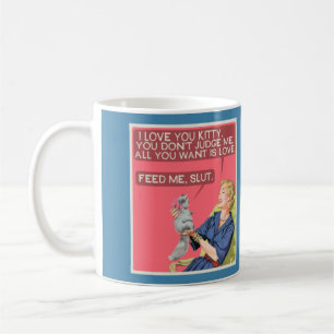 Mug Kitty t'aime.