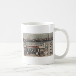 Mug Klaxon de distributeur automatique et carré New