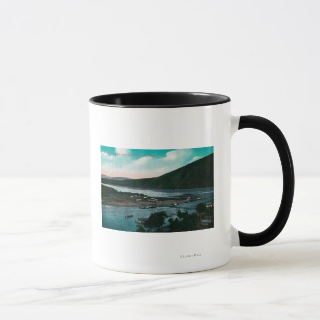 Mug Klondyke River, Alaska Suspension Bridge (Droite)