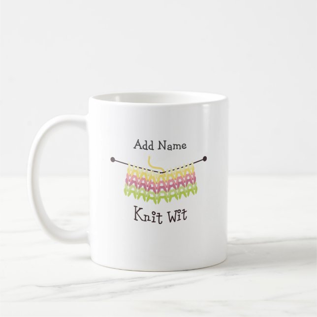 Mug Knit Wit ! Céramique (Gauche)