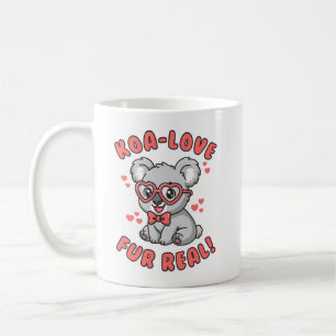 Mug Koa-Love Fur Real - Pun de la Saint-Valentin avec