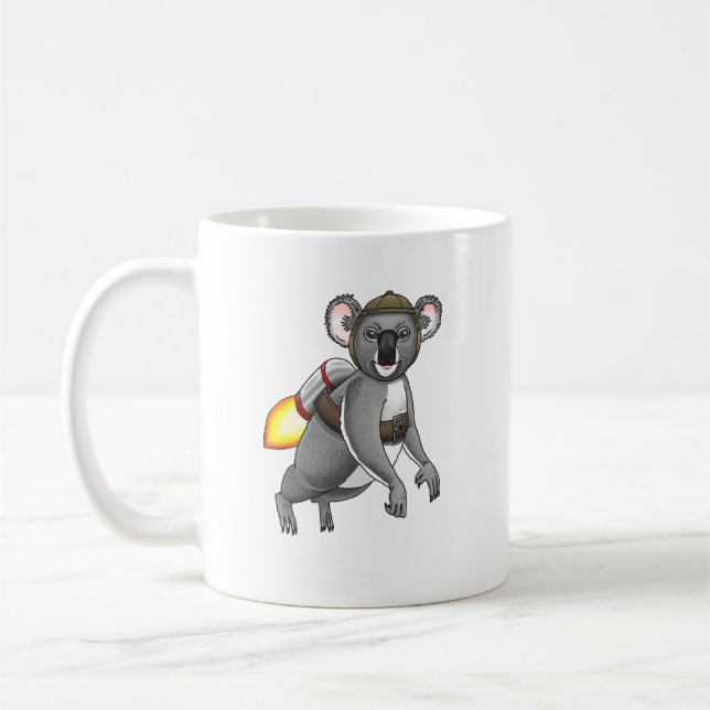 Mug Koala Fusée (Gauche)