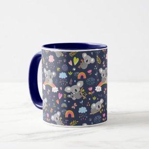 Mug Koala Rainbow Love Motif