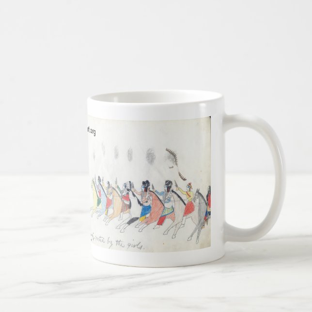Mug Koba :  Les jeunes hommes retournant d'une (Droite)