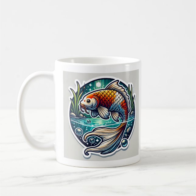 Mug Koi Fish (Gauche)