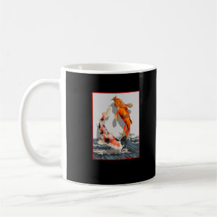 Mug Koi Japonais Wave Carp Poisson